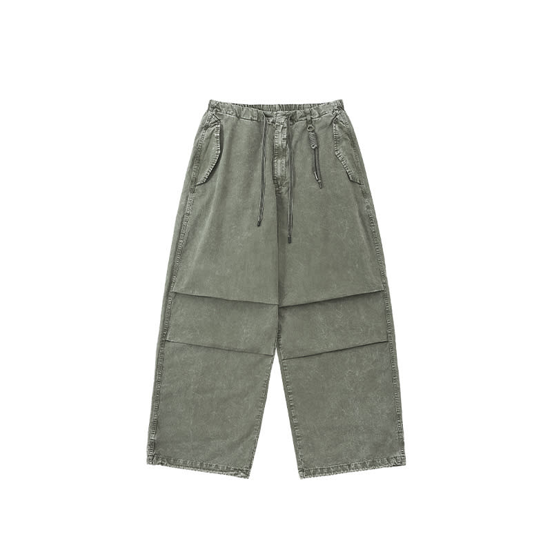 Street Flap Pocket Washed Paratrooper Overalls view 2
