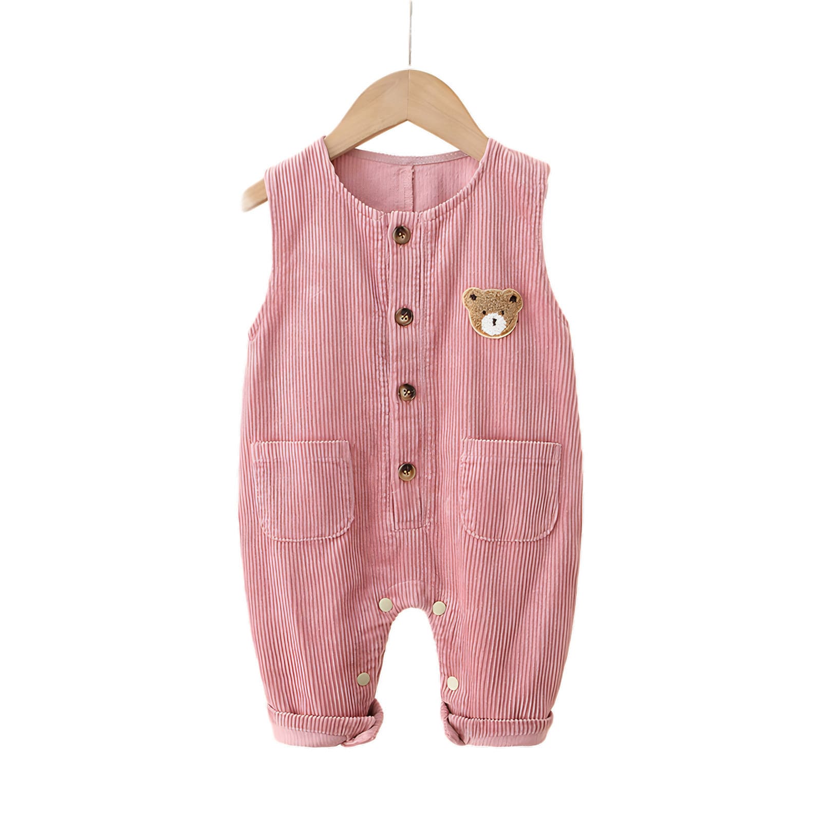 Fashion Personality Child Bear Corduroy Jumpsuit view 4