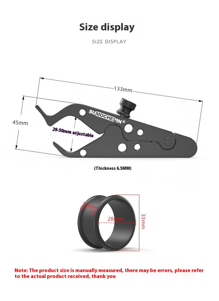 Electric Motorcycle Cruise Control Control Throttle Clip Auxiliary Holder Booster Aluminium Alloy Retrofit Accessories view 3