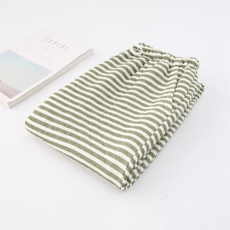 Cotton Air Layer Couple's Thickening Trousers With Side Pockets view 15