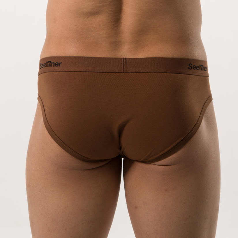 Men's Cotton Stretch Low Waist Sports Briefs view 8