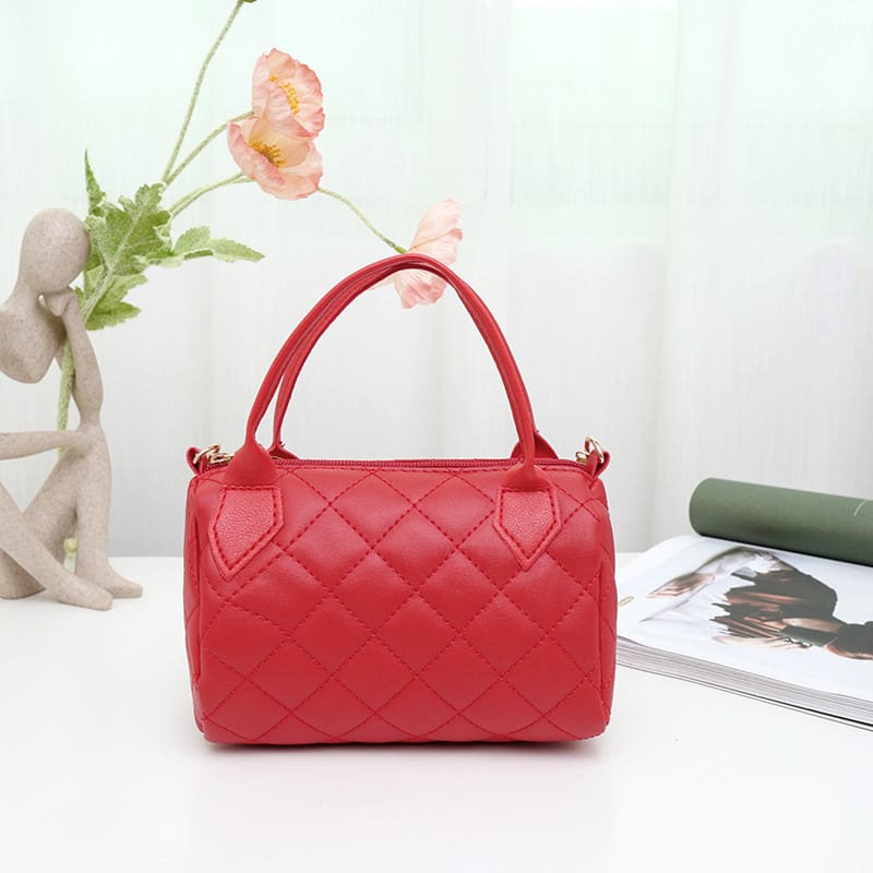 Fashion Embroidery Diamond Quilted Handbag Crossbody Bag view 8