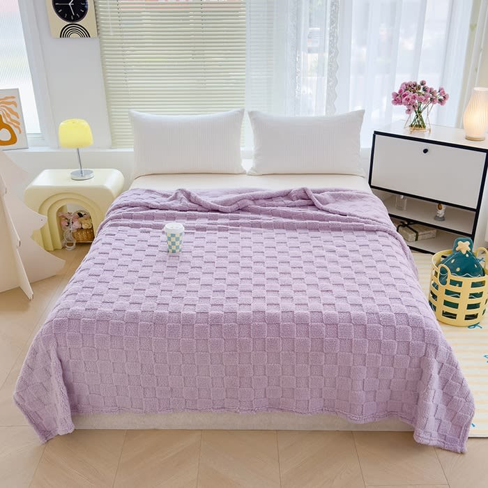 Class A Milk Fiber Four Seasons Blanket Office Nap Blanket view 9