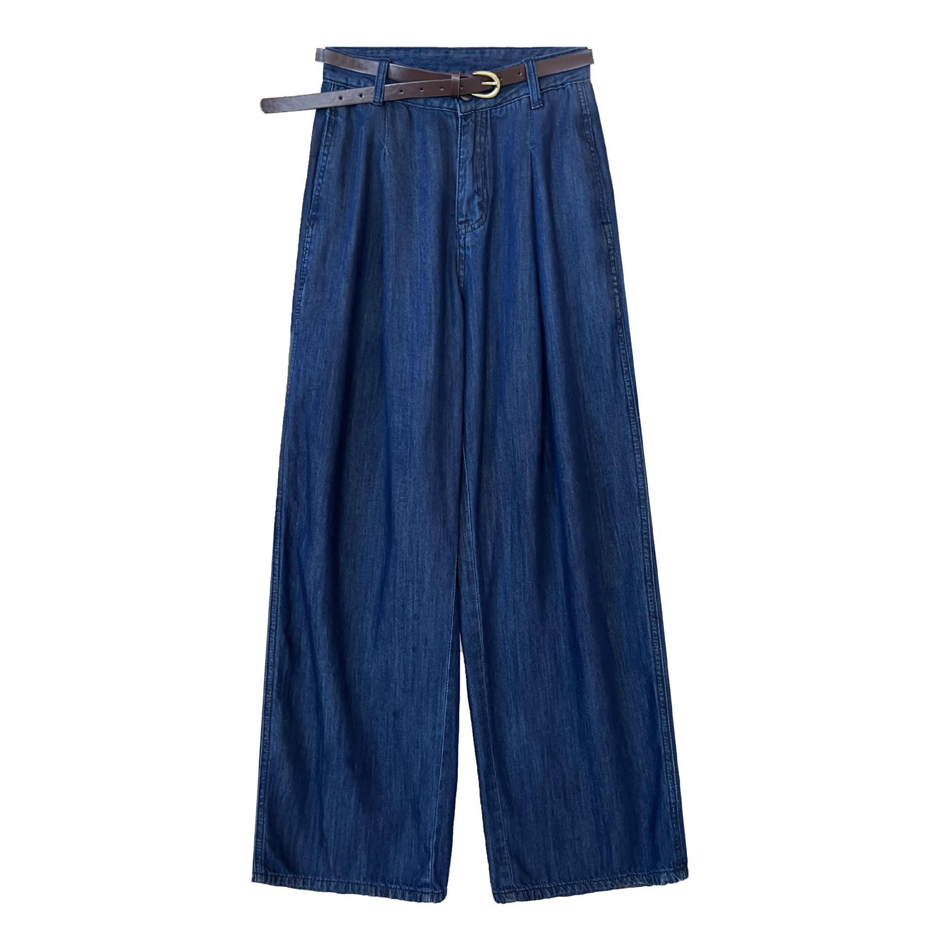 Breathable Cool High Waist Wide Leg Mopping Casual Pants view 3