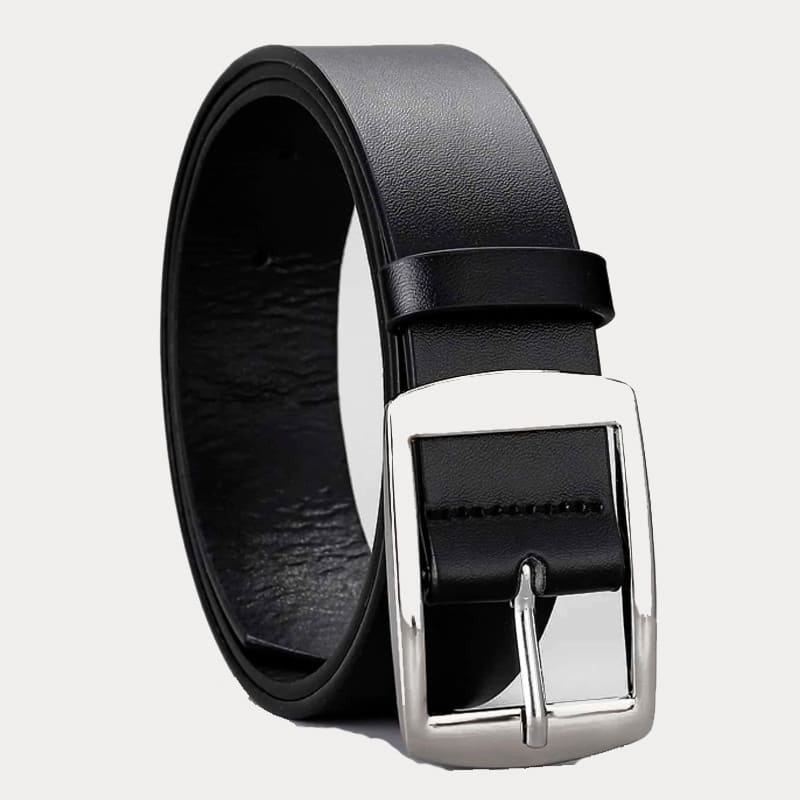 All-matching Pin Buckle Microfiber Eyelet Men And Women Belt view 3