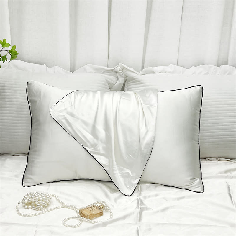 Double-sided Ice Silk Pillowcase Beauty Silk Pillowcase view 13