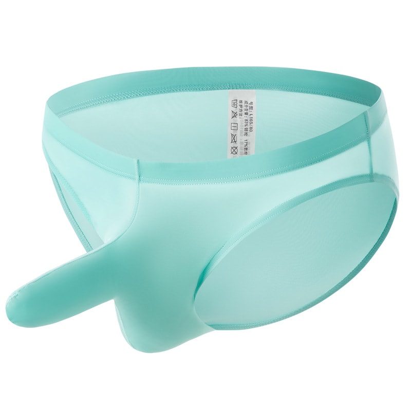 Separated Ultra-thin Ice Silk Breathable Sexy Underwear view 3