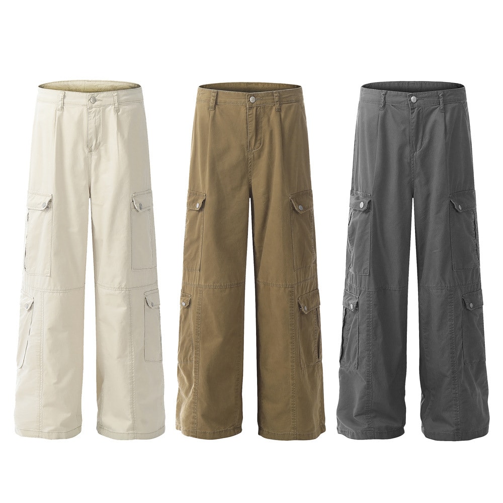 Fashion Work Clothes Casual Trousers Men's Solid Color view 23