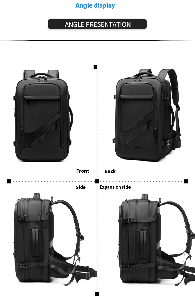 Large Capacity Multifunctional Men's Backpack view 7