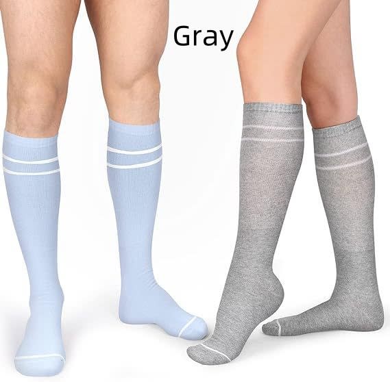 Pregnant Women Elastic Compression Mid-calf Calf Socks Female Skipping Rope Elastic Cycling view 15