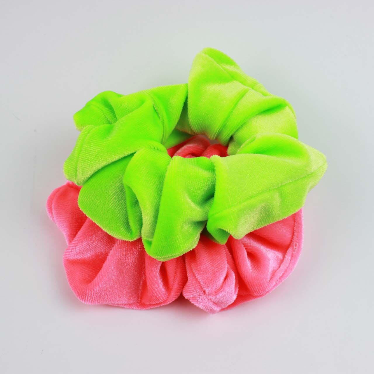 Fluorescent Color Updo Hair Ring Women's Flannel view 8