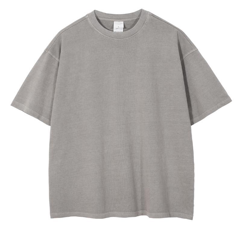 Washed And Worn Dyed Bright White Short Sleeve T-shirt view 18