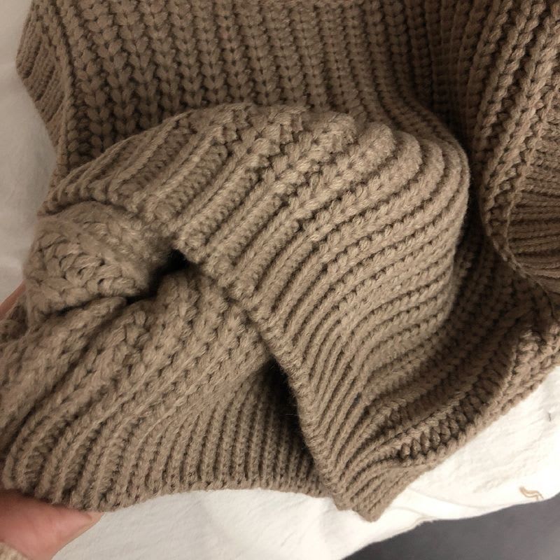 Children's Thick Stripe Thickened Wool Vest Pullover Sweater For Boys And Girls view 1