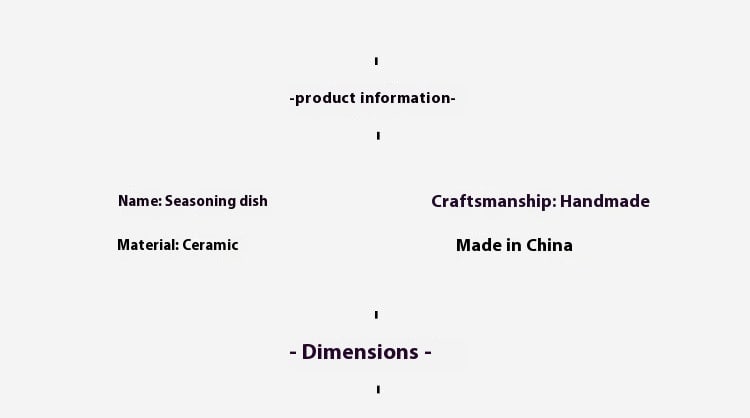Creative Circular Japanese Seasoning Dish For Household Use view 13
