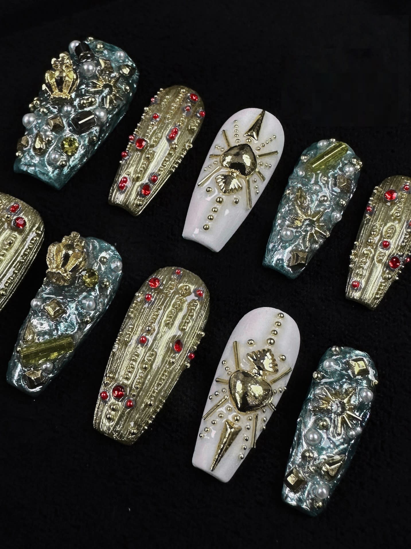 Poseidon Tears Niche Personality Advanced Manicure view 10