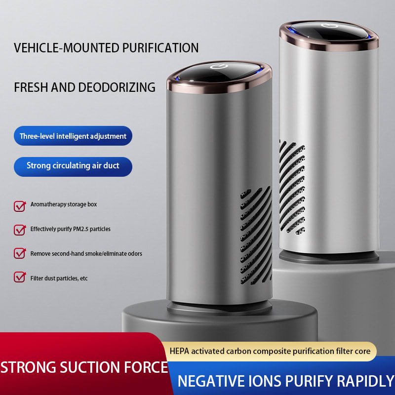Purifier Car Anion Car Air Purifier Mini-Portable view 8