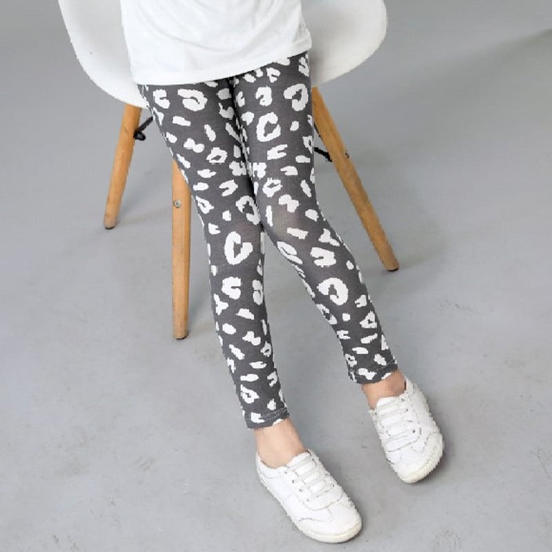 Leggings Modal Cropped Pants Outer Wear Girls' Stretch Tights Classical view 15