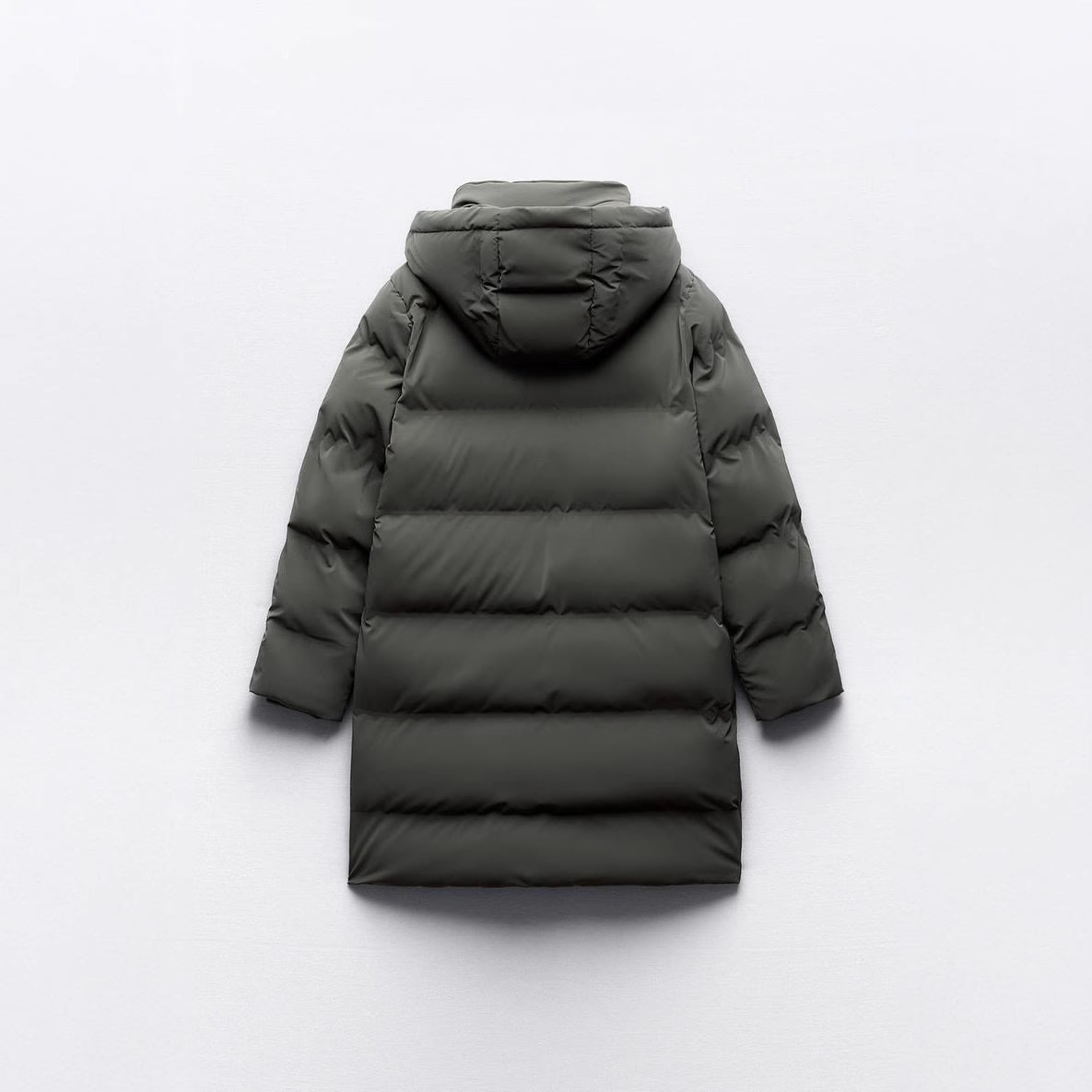 Cotton Jacket Hooded Slim Fit Slimming And Warm Long Bread Coat view 8