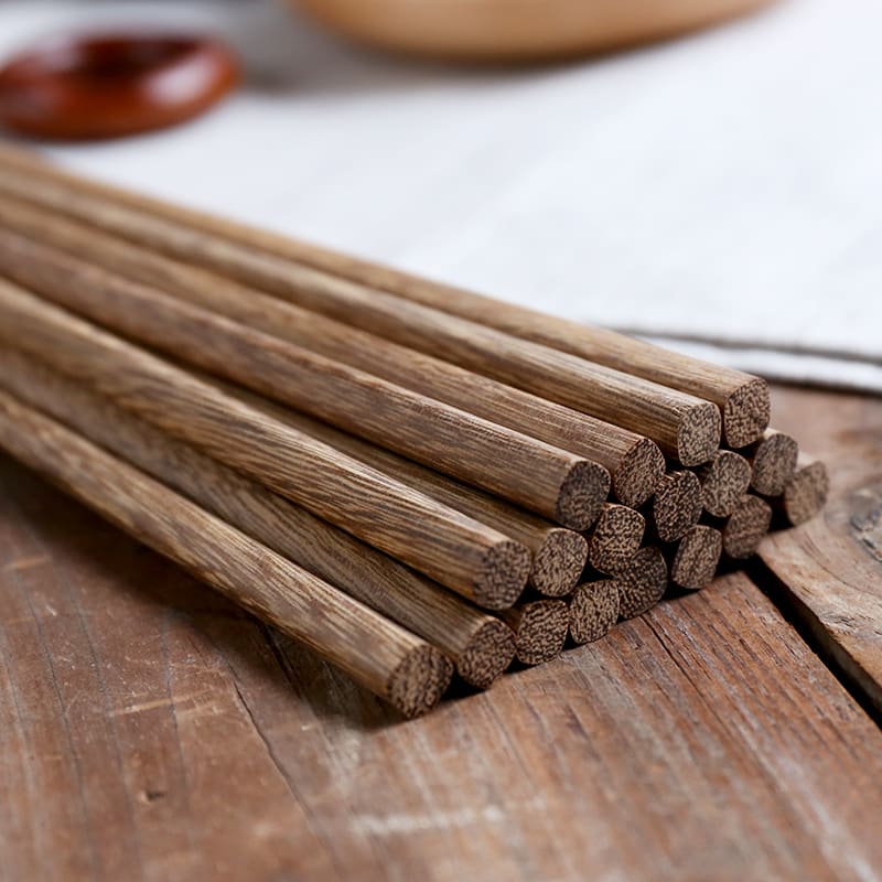 Gift Box Log Combination Chopsticks 10 Double Set Tableware view 6