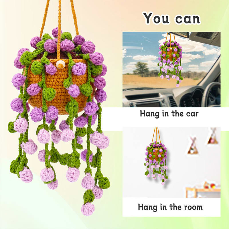 Decorative Plant Crochet Hook Material Package Pendant view 16