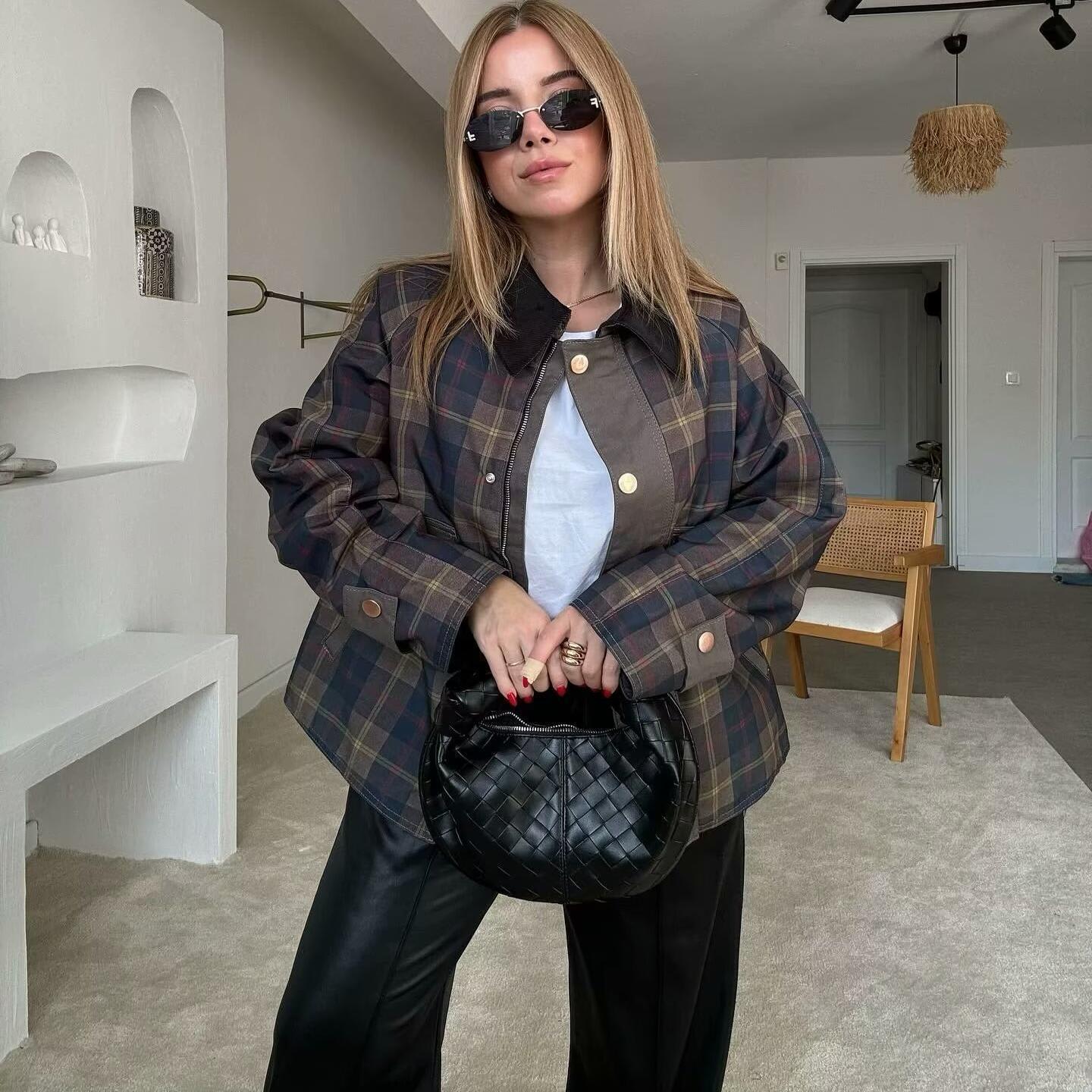 Fashion Casual All-matchloose Coat Women view 5