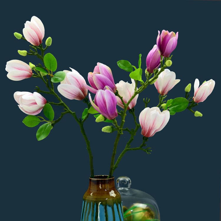 Magnolia Artificial Fake Flower Decoration view 8