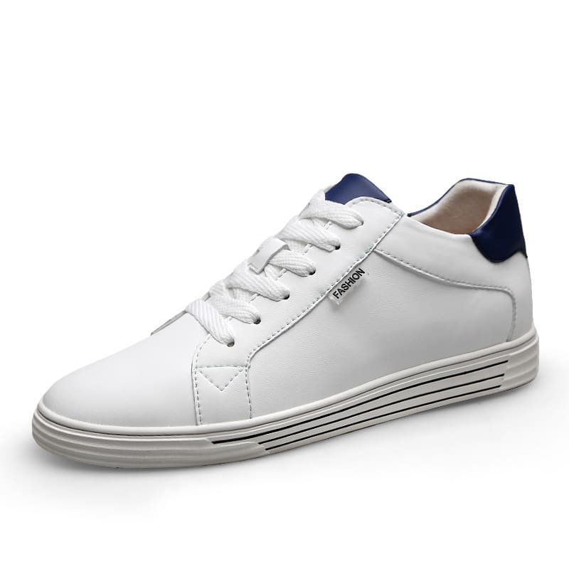 Autumn Flat Heel Height Increasing Insole Lace-up Casual Shoes New Men's Sports view 7