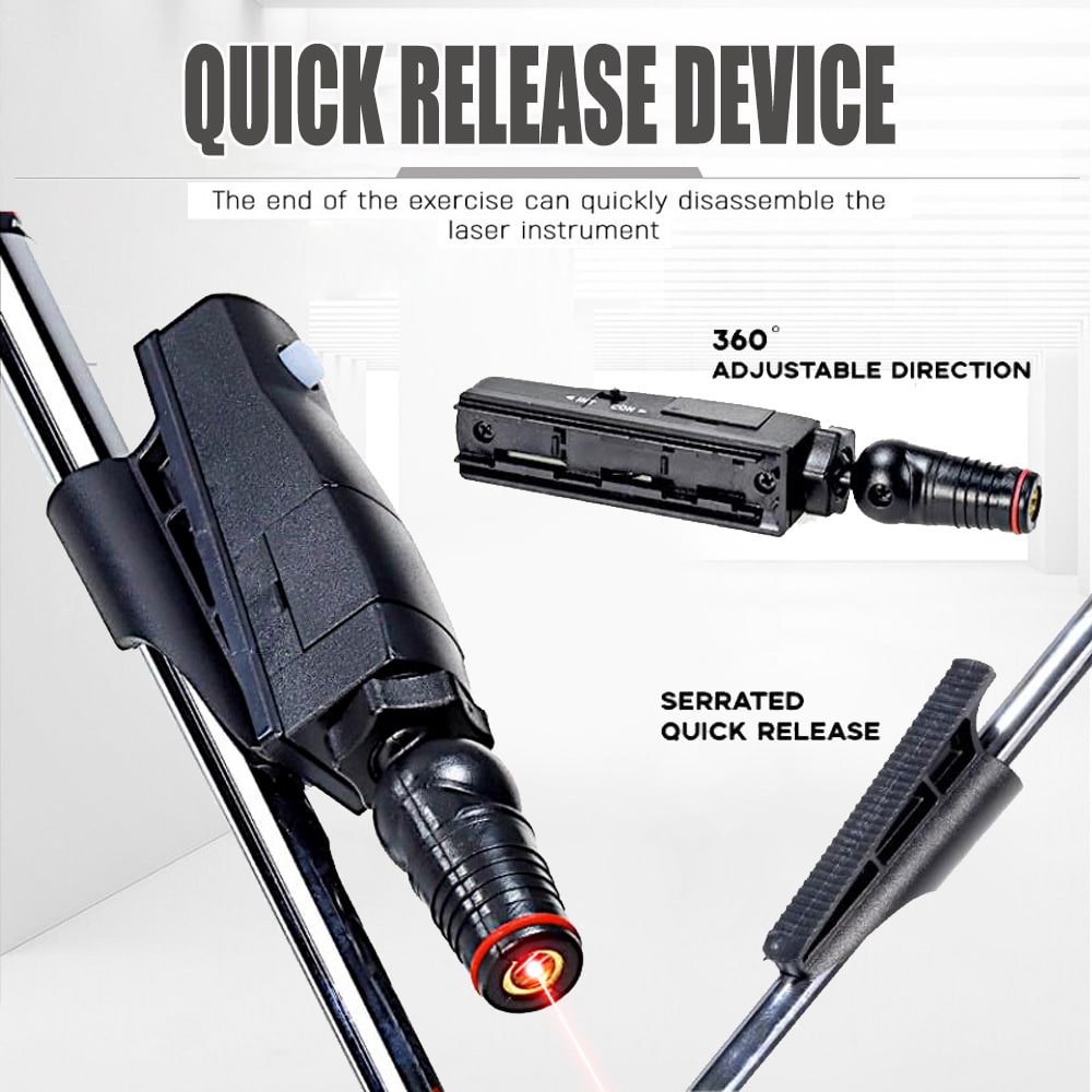 Golf Push Rod Laser Aiming Instrument Laser Sight view 15