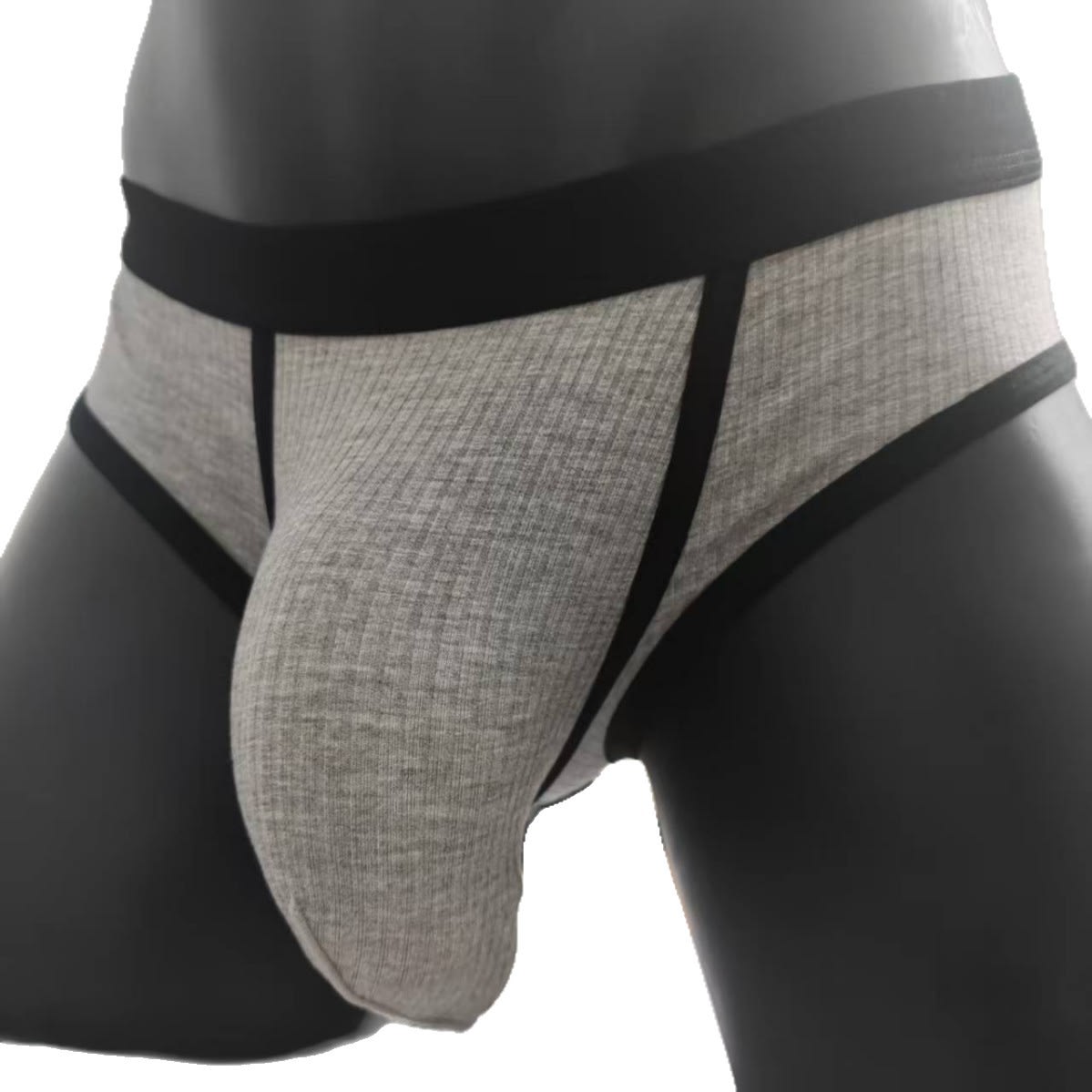 Men's Triangle Breathable U-shaped Big Bag Underwear view 4