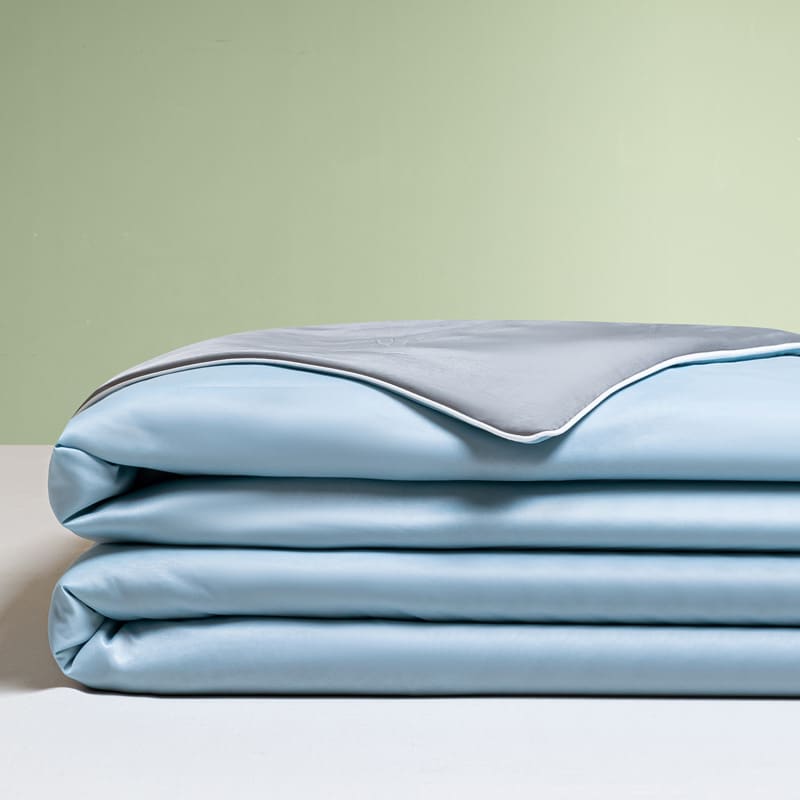 Class A Mica Cool Silk Quilt Ice Cream Blanket Pillowcase view 17