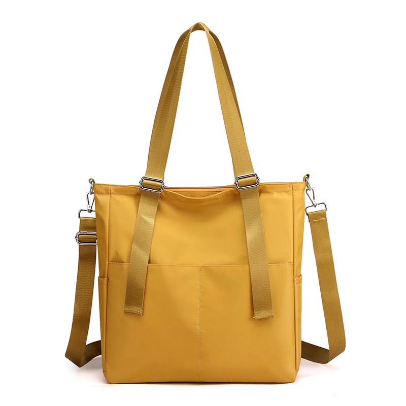 Oxford Cloth Shoulder Bag Large Capacity Casual Tote Bag view 8