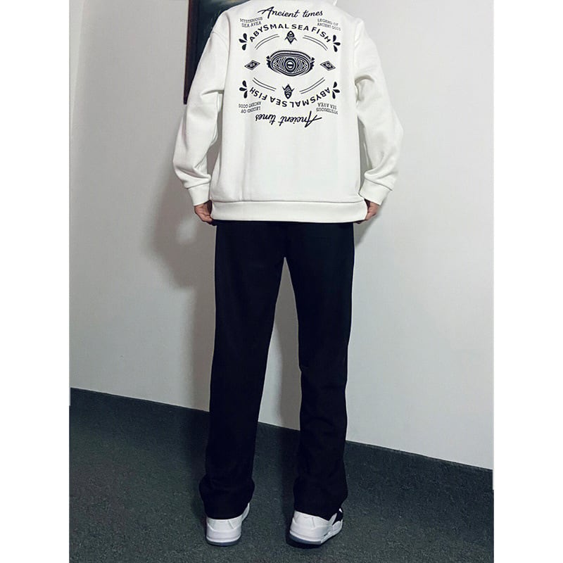 Simple All-matching Straight Sports Pants Men view 4