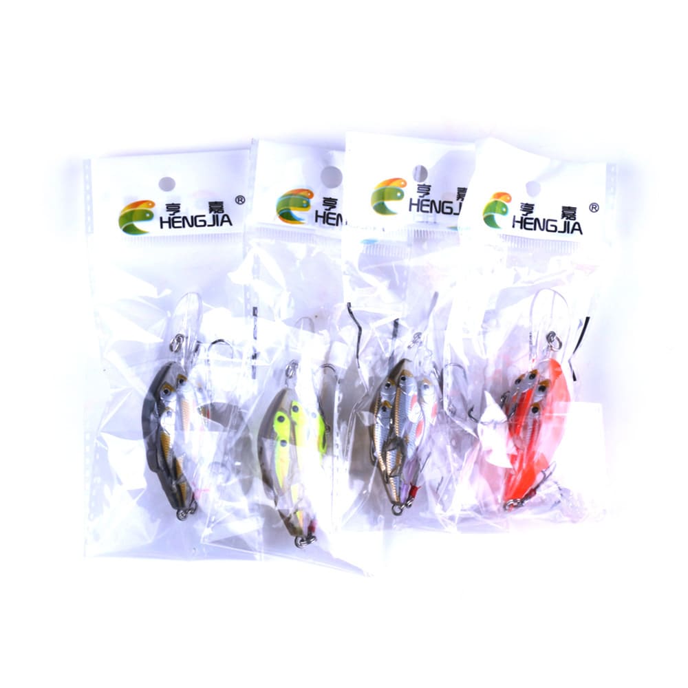 Fish Feather Hook Rock Lure Tossing Sea Fishing Floating Water Hard Bait view 2