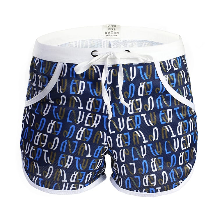 Printed Men's Beach Arro Workout Shorts view 9