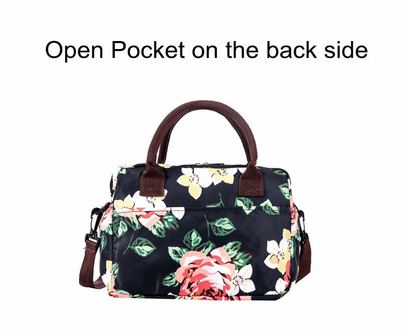 Oxford Cloth Insulation Portable Lunch Bag Outdoor view 7