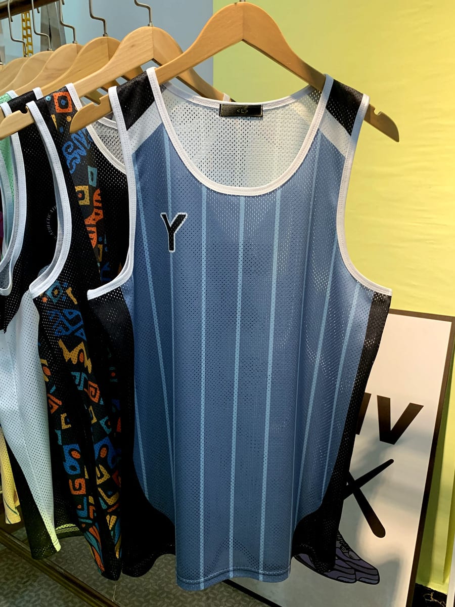 Quick-drying Striped Training Sleeveless Breathable Exercise Vest view 2
