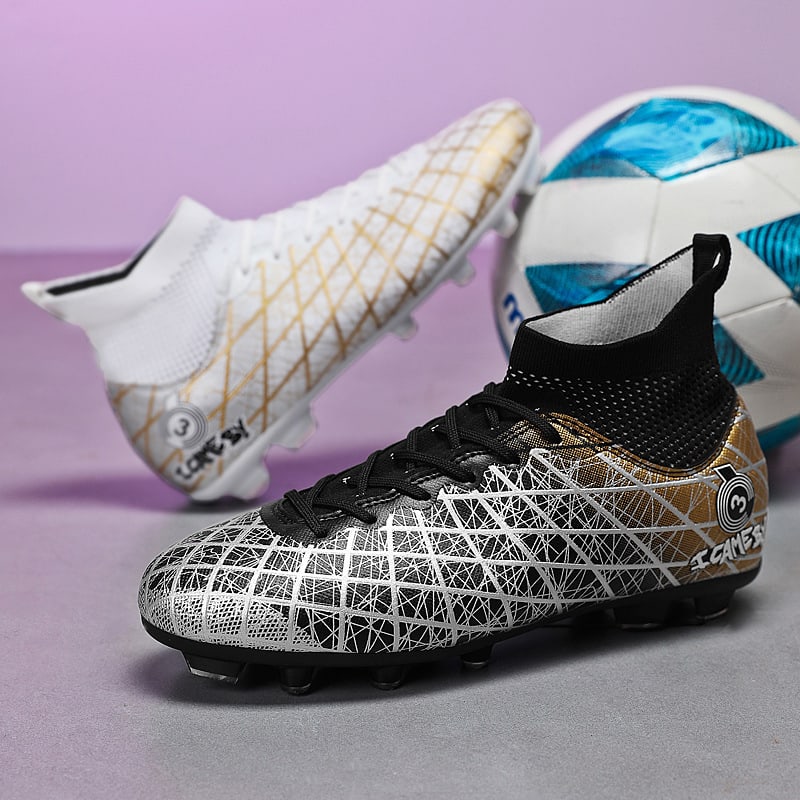 Soccer Shoes Long And Short Spikes Adult Student Race Shoes Training view 12