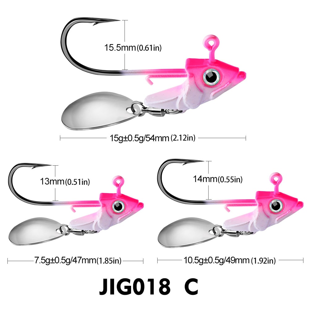 Jig Hook Soft Fish Counterweight Avoid Hanging Bottom Fishing Accessories view 9