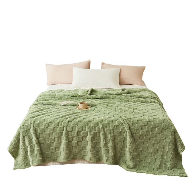 Class A Milk Fiber Four Seasons Blanket Office Nap Blanket view 2