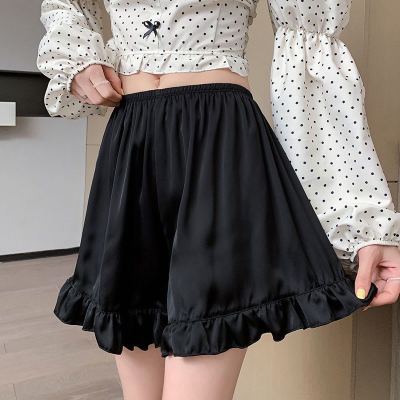 Summer Thin Leggings Can Be Worn Outside Without Curling Plus Size Loose view 2