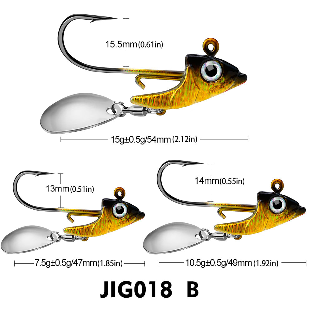 Jig Hook Soft Fish Counterweight Avoid Hanging Bottom Fishing Accessories view 6