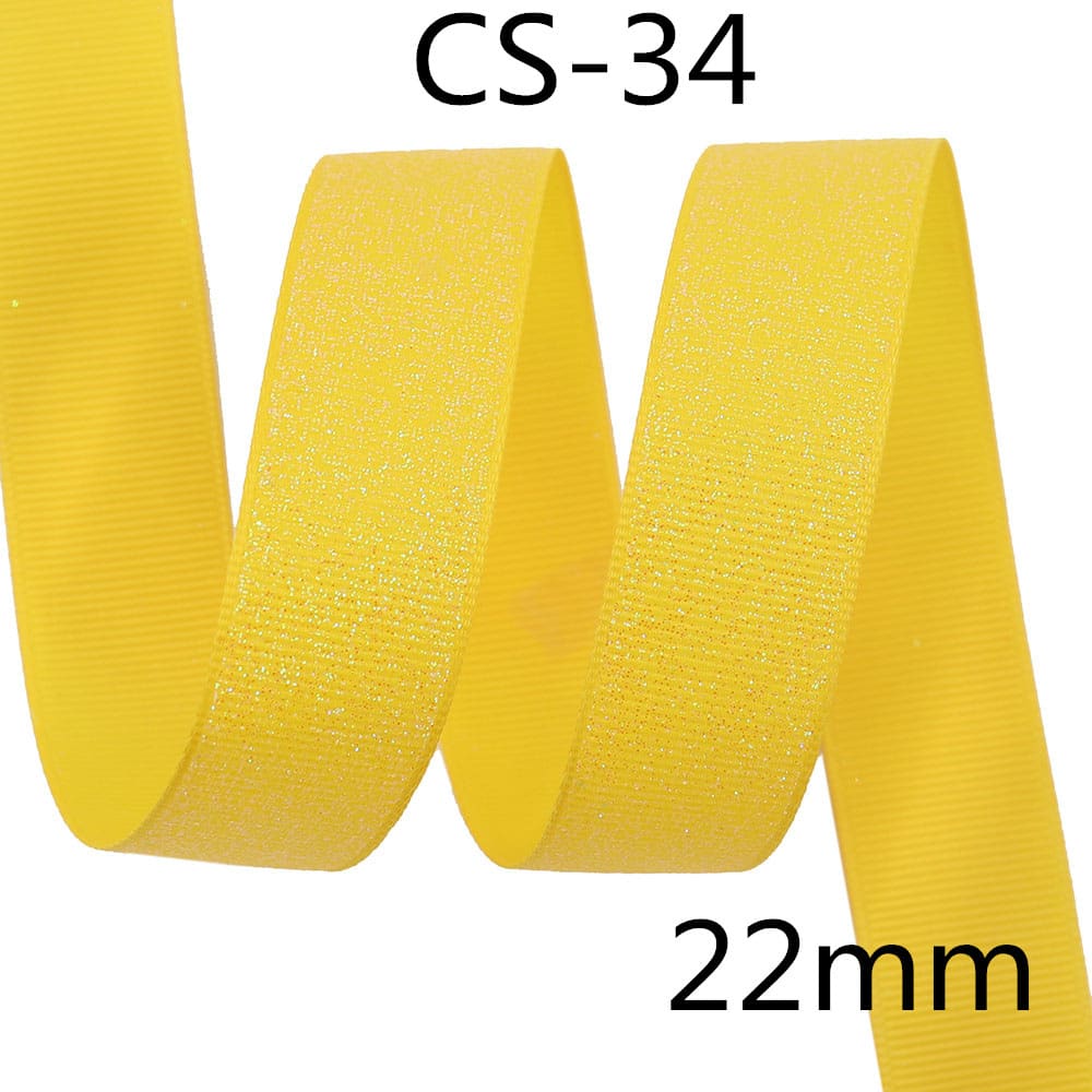 Sprinkle Colorful Glittering Powder Scene Decoration Gift Packaging Ribbed Band Silk Ribbon Webbing view 13