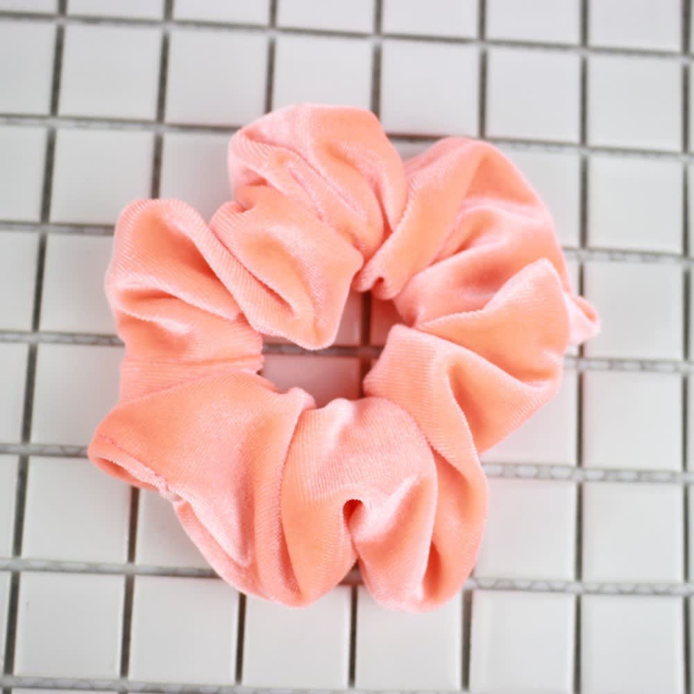 Fluorescent Color Updo Hair Ring Women's Flannel view 3