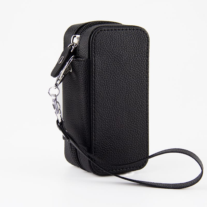 Storage Bag With Lychee Pattern Leather Cover view 8