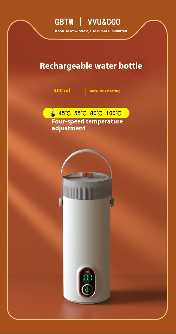 Wireless Portable Charging Water And Electric Cup view 14