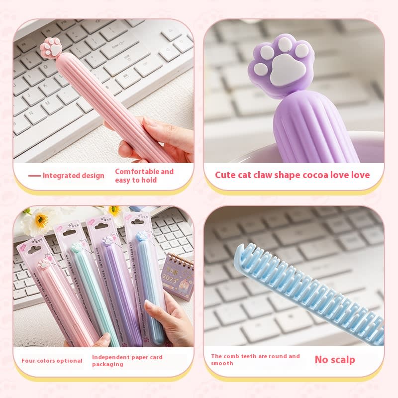 Cute Cartoon Cat's Paw Series Small Comb view 20