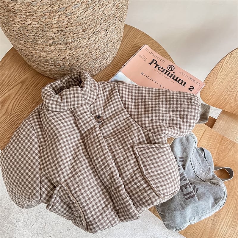 Soft Treatment Fleece-lined Thick Cotton-padded Coat
