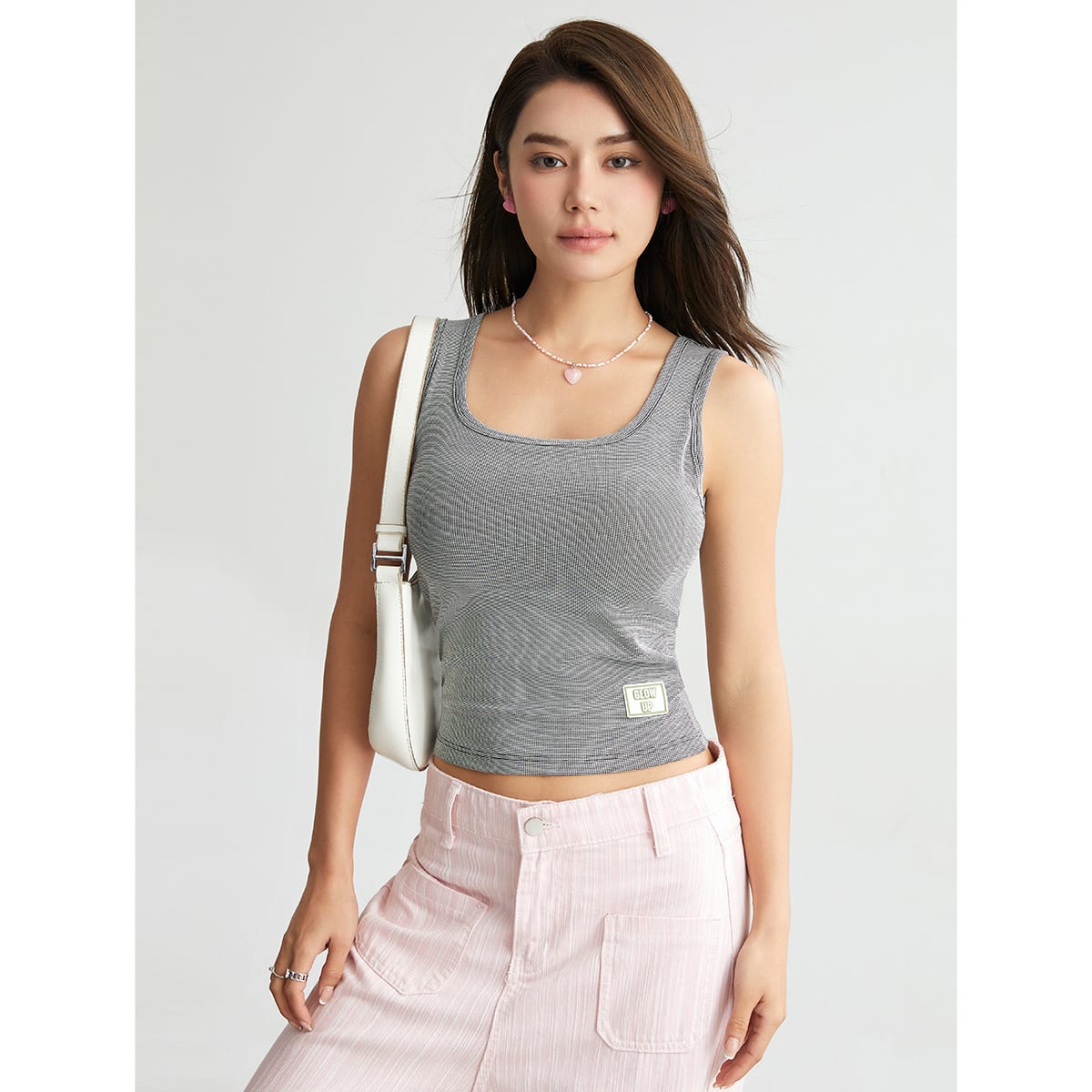 Women's Korean-style Square Collar Camisole Seamless Inner And Outer Wear view 7