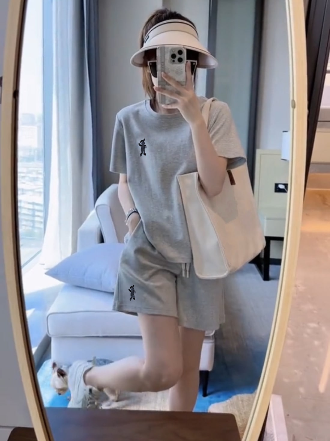 Women's Short-sleeved Clothes And Shorts Casual Running Clothes Two-piece Set view 18