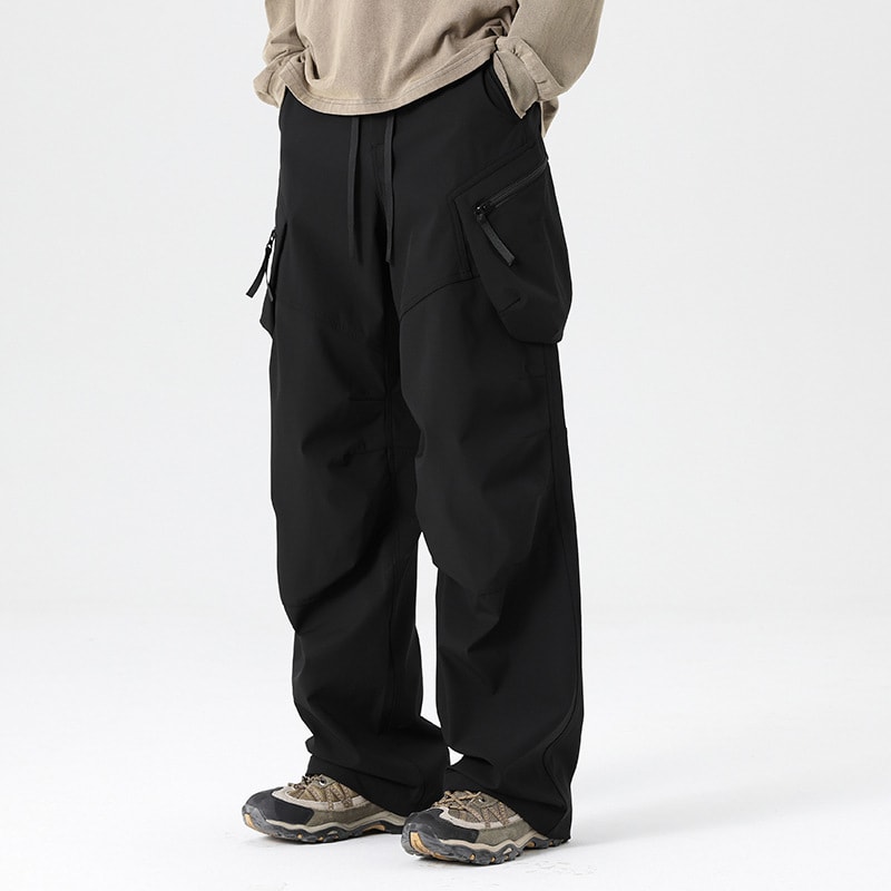 Loose Tappered Tactical Pants Couple's Sport Climbing Casual Trousers view 3